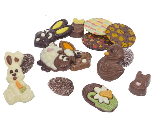 Pakje paas chocolade